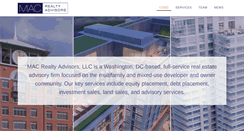 Desktop Screenshot of macrealtyadvisors.com